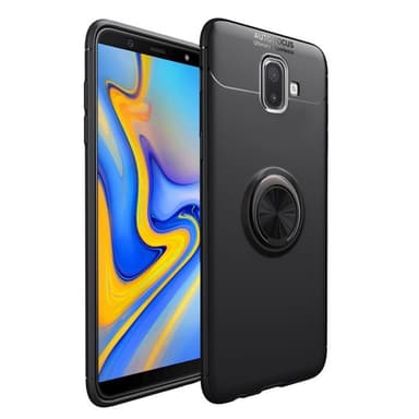Slim Ring Case Samsung Galaxy J6 Plus (SM-J610F)  - Svart