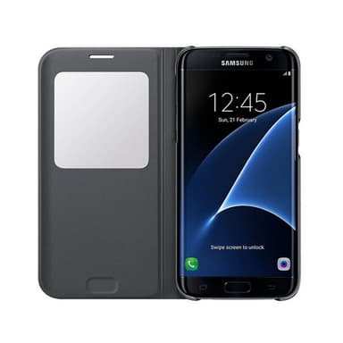 S View FlipCover Samsung Galaxy S7 (SM-G930F)  - Svart
