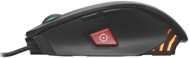 Corsair M65 PRO RGB gaming datormus (svart)