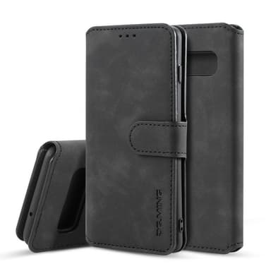DG-Ming mobilplånbok 3-kort Samsung Galaxy S10 (SM-G973F)  - Röd
