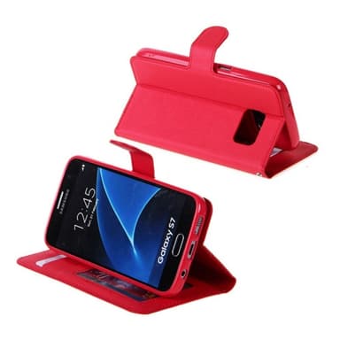 Mobilplånbok magnetisk 2i1 Samsung Galaxy S7 (SM-G930F)  - Svart