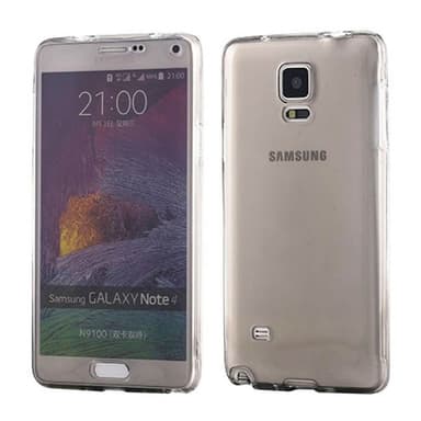 360° heltäckande silikon skal Samsung Galaxy Note 4 (SM-N910F)  - Bl