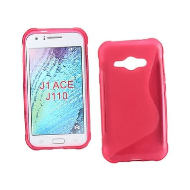 S Line silikon skal Samsung Galaxy J1 Ace (SM-J110F) Röd