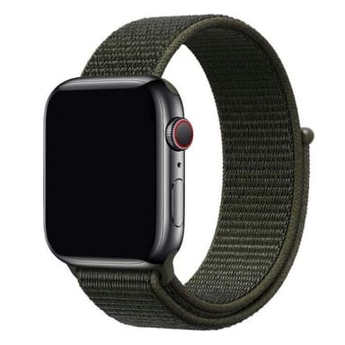 Apple Watch 38mm Nylon Armband - Cargo Khaki