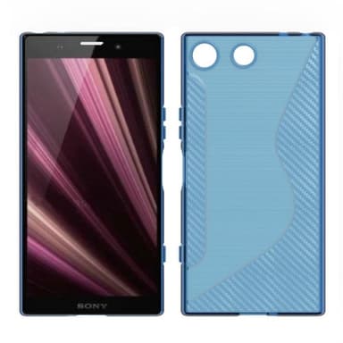 S Line silikon skal Sony Xperia 1 Compact  - Blå