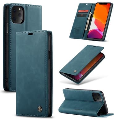 CaseMe Smart Magnet FlipCase Apple iPhone 11 Pro Max (6.5")  - Blå