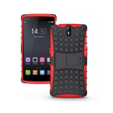 Stöttåligt skal med ställ OnePlus One (E1005) Röd
