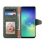 Mobilplånbok 3-kort Samsung Galaxy S10E (SM-G970F)  - Grön