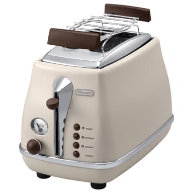 DeLonghi Icona Vintage brödrost CTOV2103 (beige)