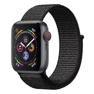 Apple Watch 4 (40mm) Nylon Armband - Black Pink