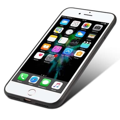 Denior Läderskal med kortfack Apple iPhone 7+ / 8+ (5.5")  - Brun