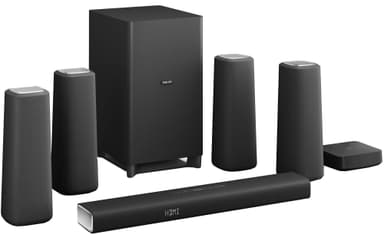 Philips 5.1 Hemmabiosystem CSS5530G (svart)