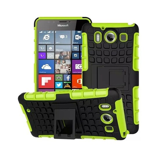 Stöttåligt skal Microsoft Lumia 950 (RM-1118) Grön
