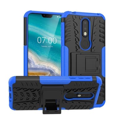 Stöttåligt skal med ställ Nokia 7.1 2018 (TA-1095)  - Rosa