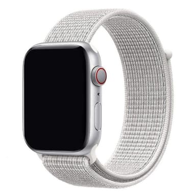 Apple Watch 38mm Nylon Armband - Summit White