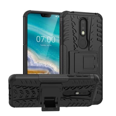 Stöttåligt skal med ställ Nokia 7.1 2018 (TA-1095)  - Rosa