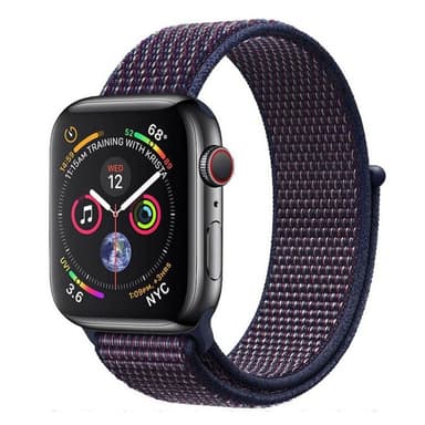 Apple Watch 4 (44mm) Nylon Armband - Indigo