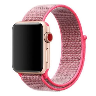Apple Watch 42mm Nylon Armband - Hot Pink