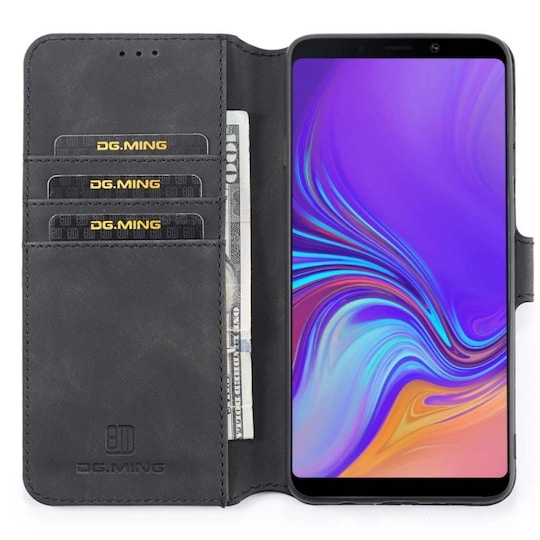 DG-Ming mobilplånbok 3-kort Samsung Galaxy A9 2018 (SM-A920F)  - Svar