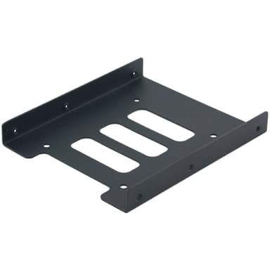 MicroStorage 2.5"-3.5" monteringsram (svart)