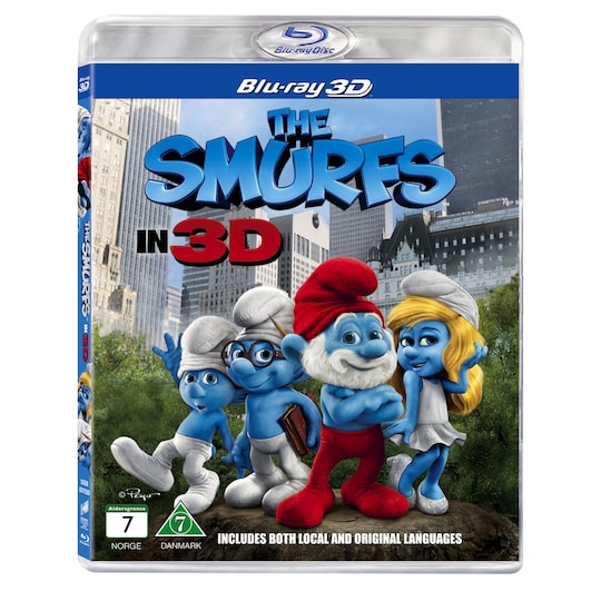 Smurfarna (3D Blu-ray)