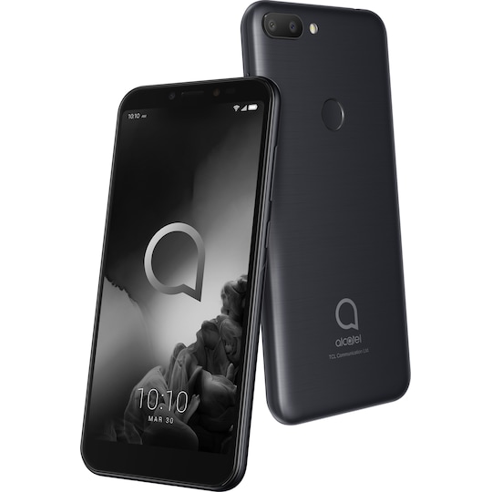 Alcatel 1S smartphone 3/32 GB (svart metall)