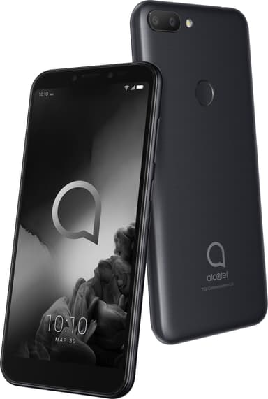 Alcatel 1S smartphone 3/32 GB (svart metall)