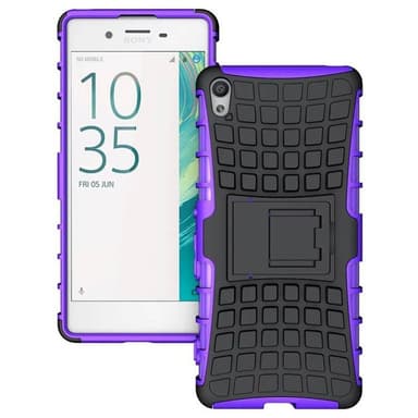 Stöttåligt skal med ställ Sony Xperia XA (F3111) Lila