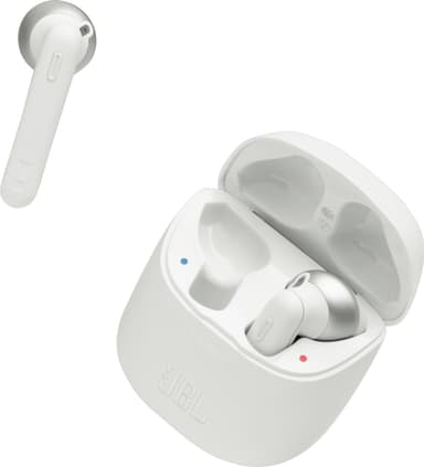 JBL Tune 220 TWS true-wireless trådlösa in-ear hörlurar (vit)