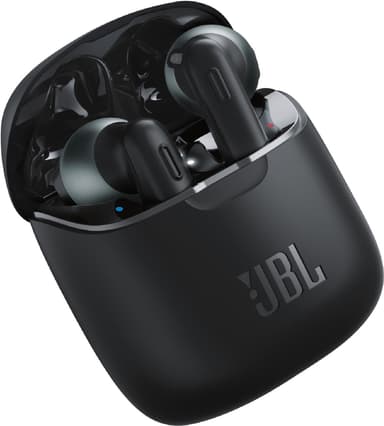 JBL Tune 220 TWS true-wireless trådlösa in-ear hörlurar (svart)
