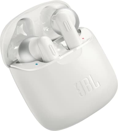 JBL Tune 220 TWS true-wireless trådlösa in-ear hörlurar (vit)