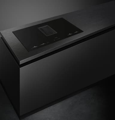 Smeg spishäll med inbyggd fläkt HOBD682D