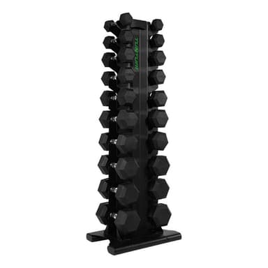 Tunturi Pro Hantlar 1-10 kg + ställ för hantlar