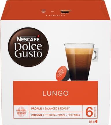 Dolce Gusto Kapslar - Caffe Lungo