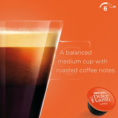 NESCAFÉ Dolce Gusto Lungo kaffekapslar (16 st)