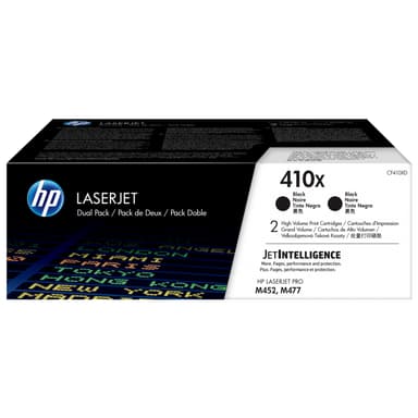 HP toner 410X High Yield Original LaserJet Svart