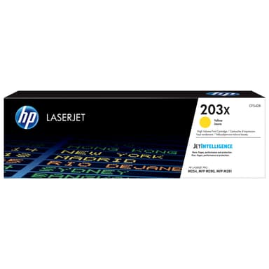 HP toner 203X High Yield Original LaserJet Gul