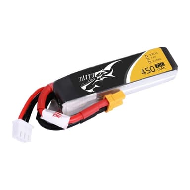 2s   450mAh - 75C - Gens Ace Tattu Long XT30