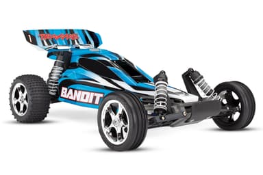 Traxxas Bandit 1/10 2WD TQ RTR Blå :: Komplett
