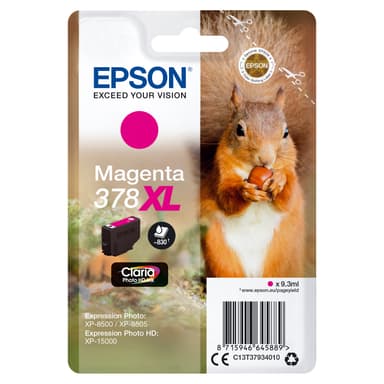 Epson bläckpatron Claria Photo HD 378XL Magenta