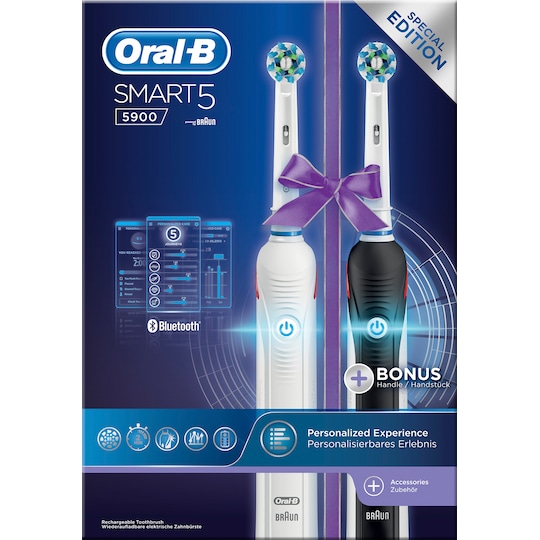 Oral-B Smart 5 eltandborste 5900 (tvåpack)