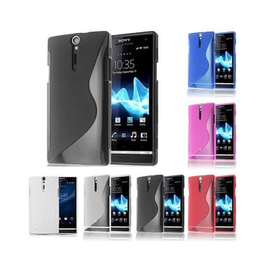 S Line silikon skal Sony Xperia S (LT26i) Grå