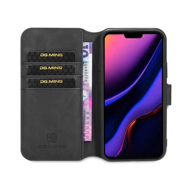 DG-Ming mobilplånbok 3-kort Apple iPhone 11 Pro Max (6.5")  - Svart