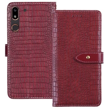 Mobilplånbok Crocodile Doro 8080 (5.7")  - Röd