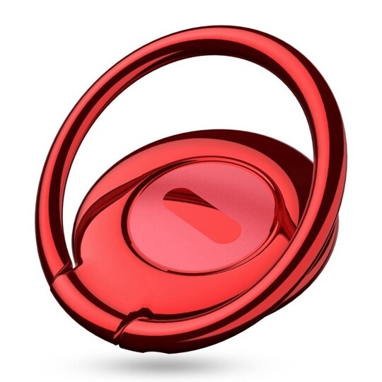 Baseus Symbol Mobilhållare, Fingerring, Selfiering Röd
