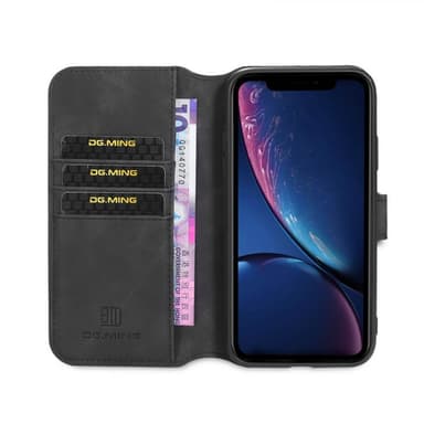 DG-Ming mobilplånbok 3-kort Apple iPhone 11 (6.1")  - Svart