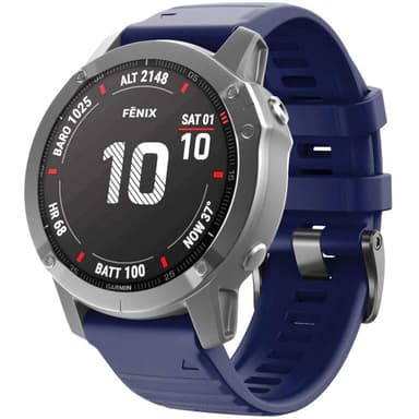 Sport Armband Garmin Fenix 6 / 6 Pro - Marinblå