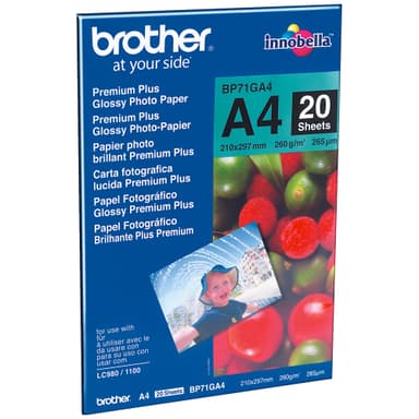 Brother glossy fotopapper BP71GA4
