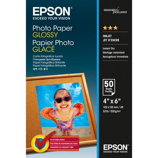 Epson fotopapper C13S042547 10x15 cm (blank)