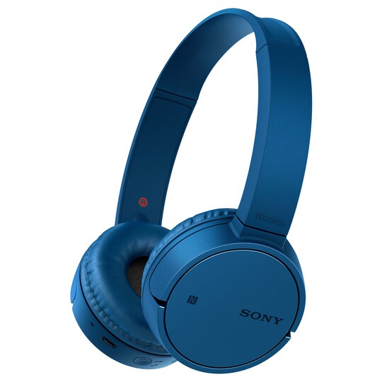 Sony CH500 trådlösa on-ear hörlurar (blå)
